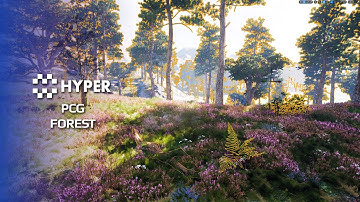 Basic PCG Forest Walkthrough Unreal Engine 5 | Games By Hyper