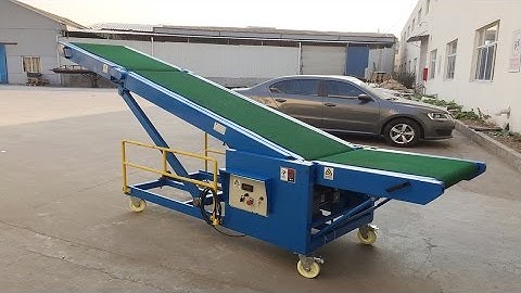 Foldable Truck Loading Conveyor