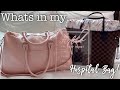 Whats In My Hospital Bag + Nursery tour update!