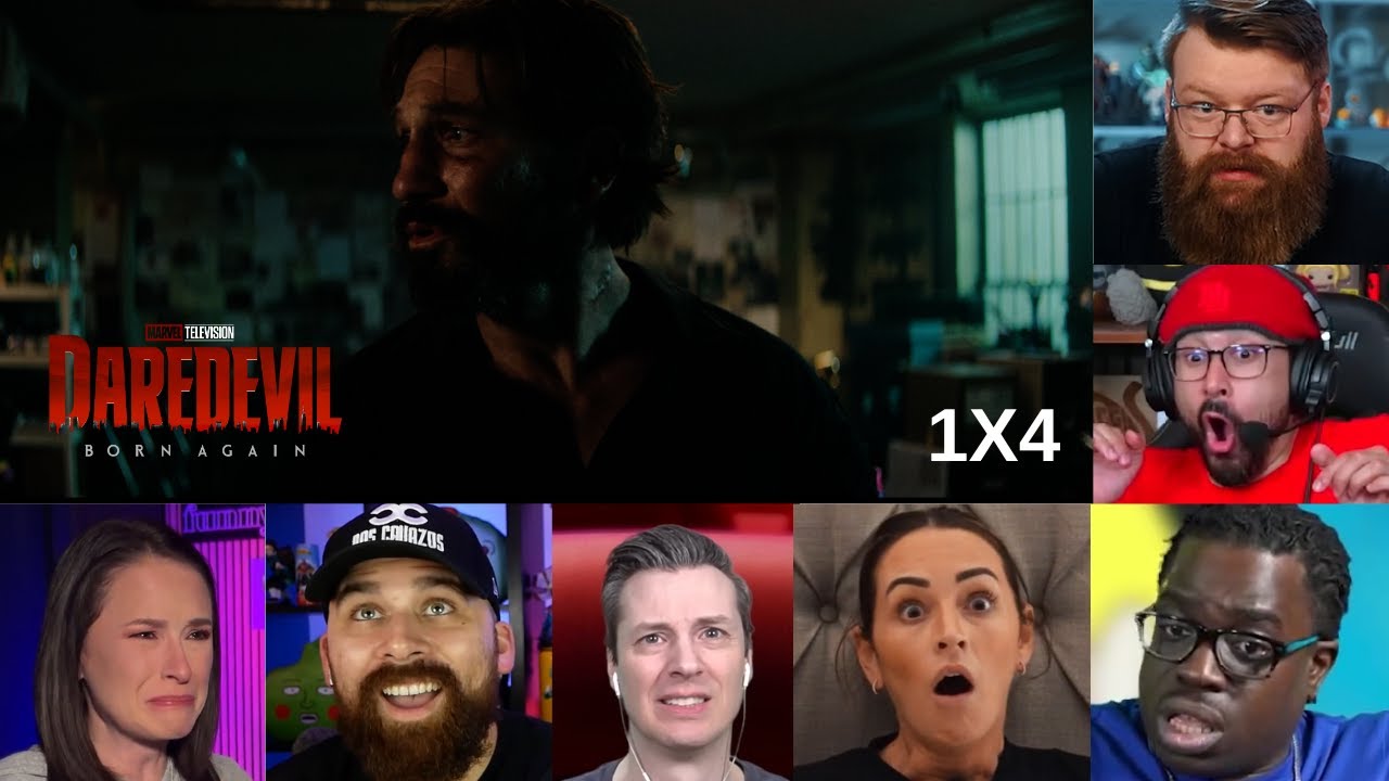 Reactors Reaction to the FRANK CASTLE AND MATT MURDOCK'S SCENE | DAREDEVIL: BORN AGAIN S1E4 (2025)