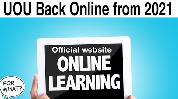 uou back online assignment from 2021 | uou back assignment from 2021