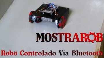 Robô Controlado via Bluetooth Conectado ao Celular (André)
