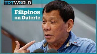 What do Filipinos have to say about their president, Rodrigo Duterte?