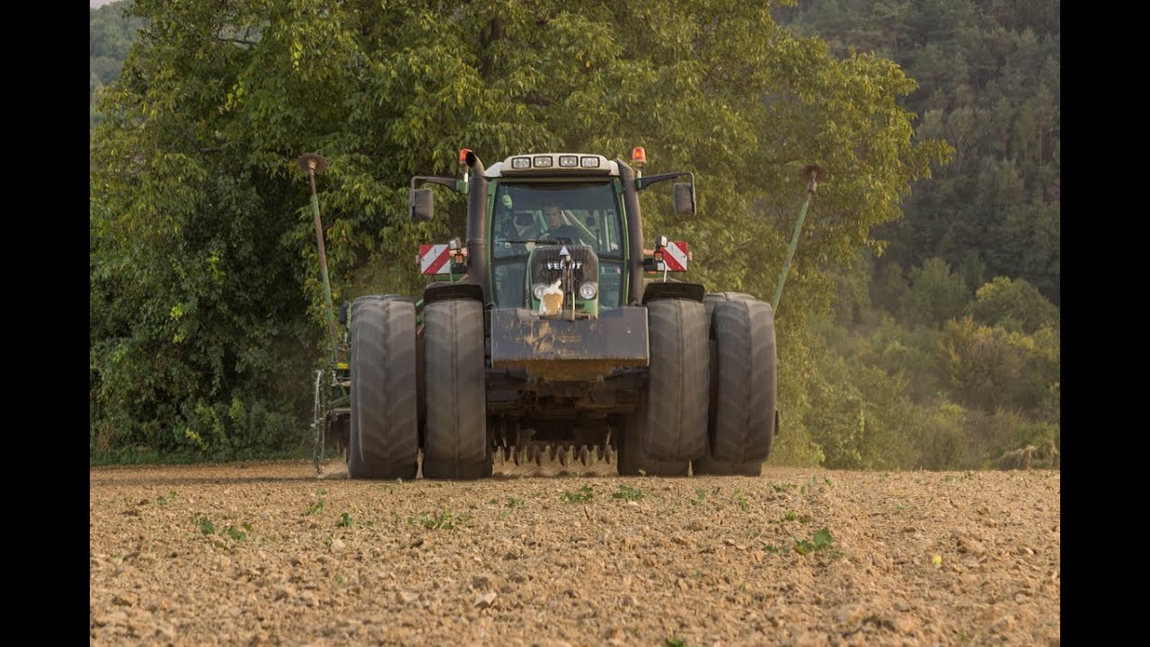 Sow - Fendt 820 Vario TMS + Amazone AD-P 402 Profi