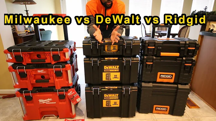 Milwaukee Packout vs DeWalt vs Ridgid System