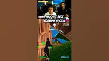 EU is the best Fortnite Region 💀