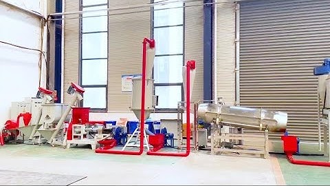 Floating fish feed production line display _ 200kg/h