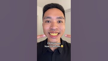 How I whiten my teeth 😁