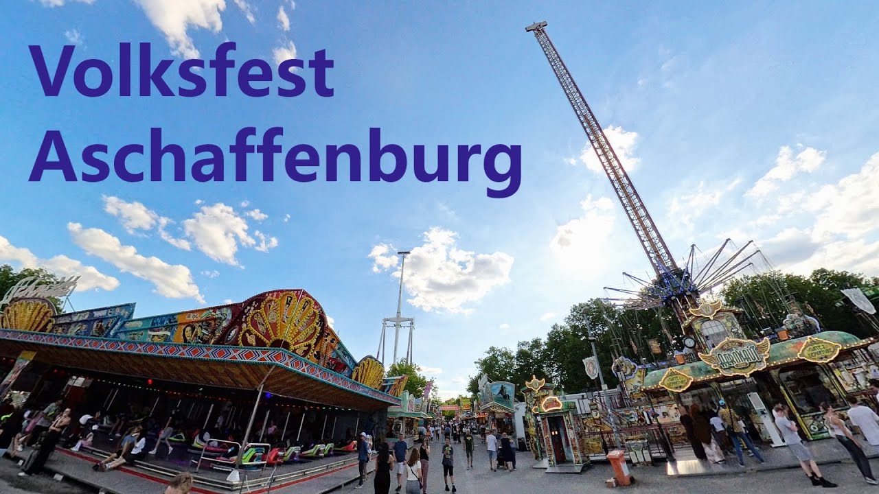 Volksfest Aschaffenburg 2025 / Rundgang