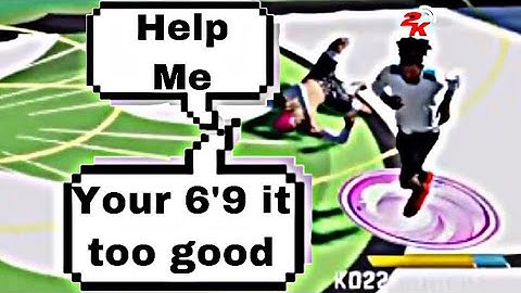 NBA2K22 NEXT GEN￼ Glitch 6’9 Best ISO Build￼ Goes crazy￼🤪