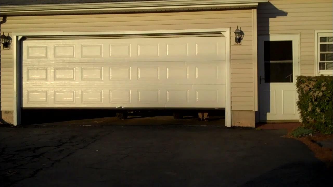 A Garage Door Going Up and Down, and Up and Down Again! YouTube