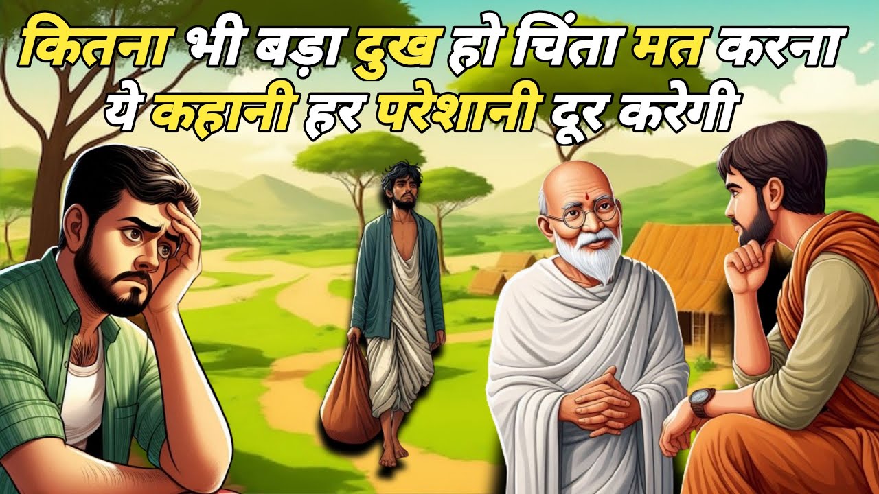 ज़िंदगी में चिंता टेंशन कैसे दूर करें | Buddhist Story On How To Deal with stress & Worry