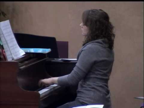 Sarah Leffler Plays Piano