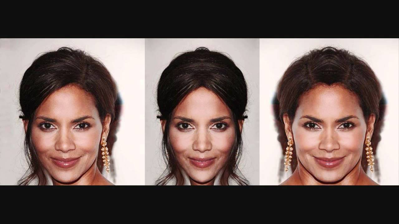 Halle Berry Facial Symmetry - YouTube