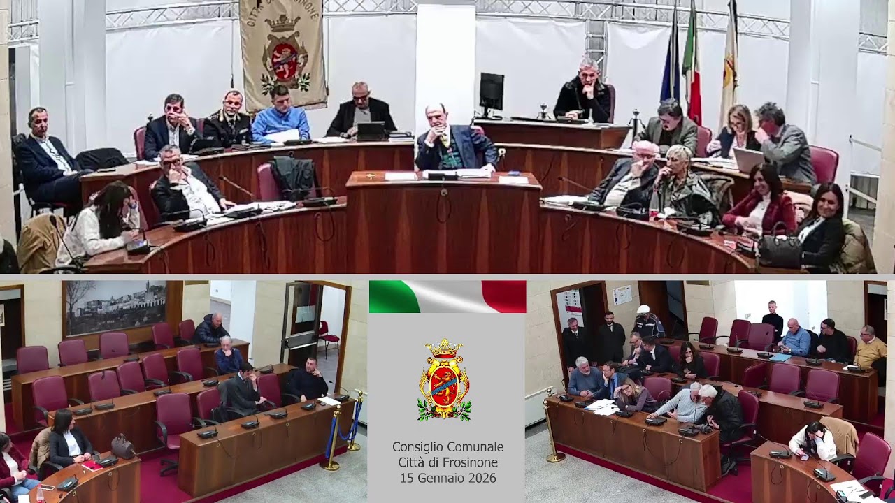 Consiglio Comunale del 15/01/2026