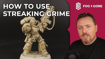 How to use Streaking Grime (and other enamel paints)