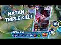 Natan Triple Kill! 💥 Build GG, 17/1/2 &amp; MVP — Damage Gila, Lawan Nyerah Sebelum Match Dimulai! 🏆