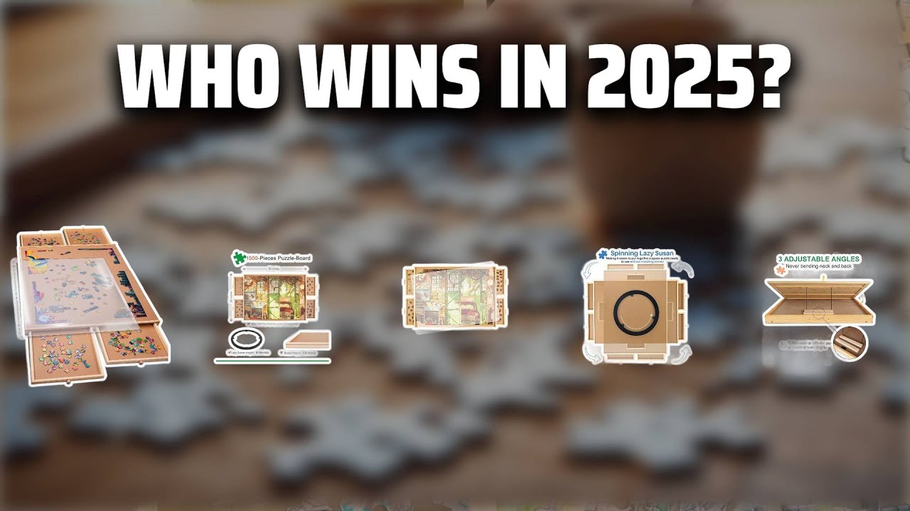 The Top 5 Best Puzzle Board in 2025 - Must Watch Before Buying!