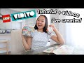 Lego vidiyo tutorial s ive created  nicole laeno