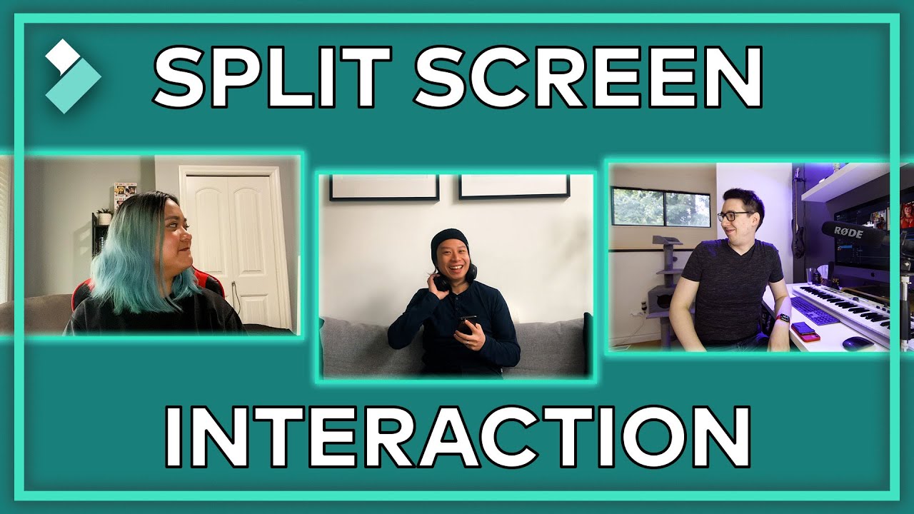 How to make split screen videos