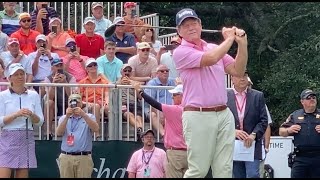 Tom Watson Golf Swing At 74 Years Of Age