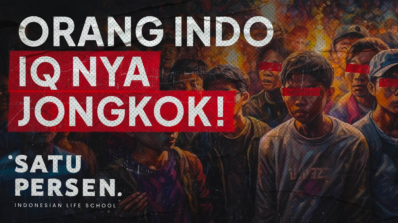 IQ ORANG INDO KE-2 TERENDAH! KOK BISA?