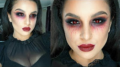 Vampire Halloween Makeup Tutorial 2015 | Makeup By Leyla