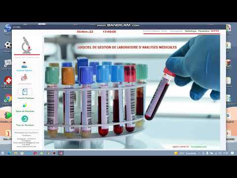 PRESENTATION LOGICIEL DE GESTION DE LABORATOIRE D'ANALYSES MEDICALES