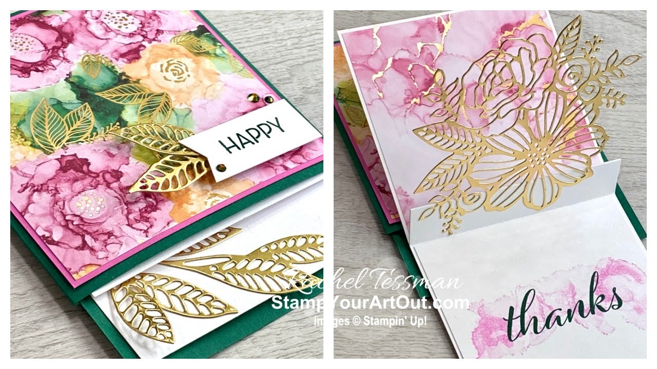 Expressions In Ink Hidden Pop-Up Flap Fold