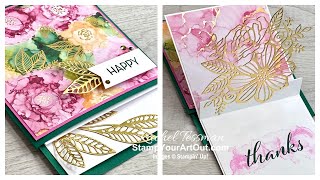 Expressions In Ink Hidden Pop-Up Flap Fold