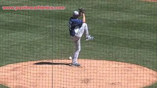 Clayton Kershaw Slow Motion Baseball Pitching Mechanics - LA Dodgers Pitcher Tips Drills MLB