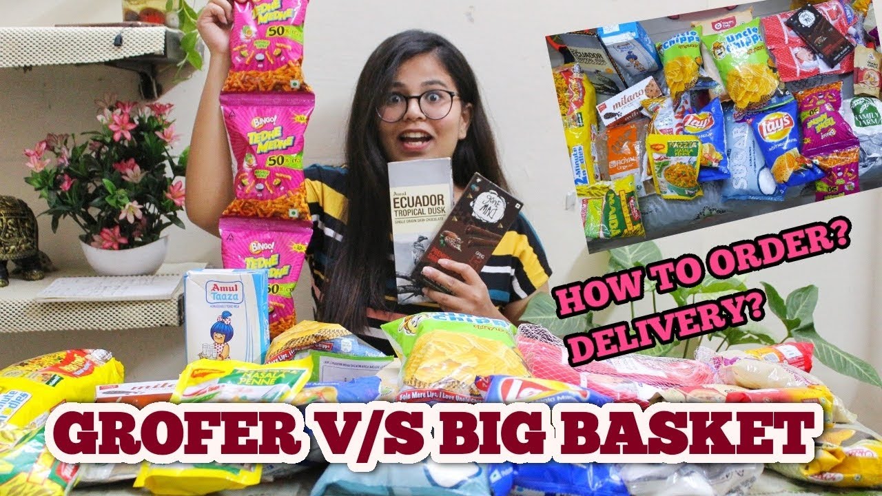 GROFERS V/S BIG BASKET BEST ONLINE GROCERY STORE?? HOW TO ORDER