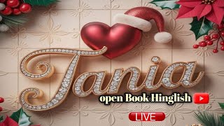 🔥live Open book English live 🔴 CONVERSATION WITH TANYA MAM 🎖️✨ good evening ✨✨ let's start 🪩