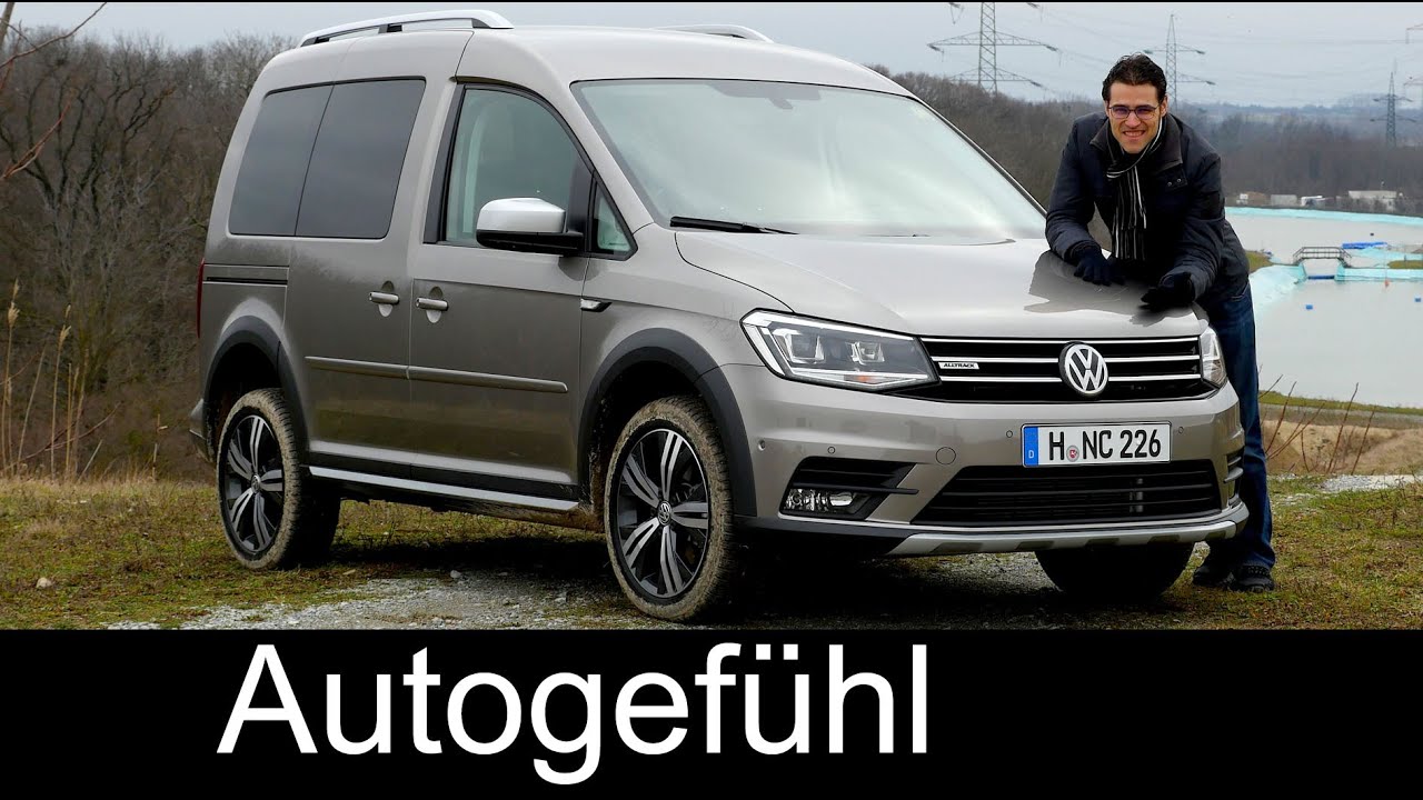 Accountant Immuniseren te veel VW Volkswagen Caddy Alltrack FULL REVIEW Offroad test driven 4MOTION new  crossover look neu - YouTube