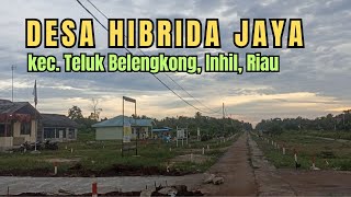Penampakan Desa Hibrida Jaya Teluk Belengkong