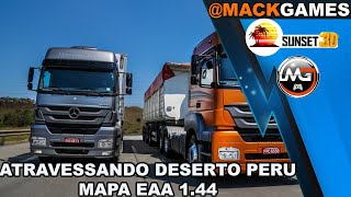 MAPA EAA ATRAVESSANDO DESERTO PERU PARTE 1