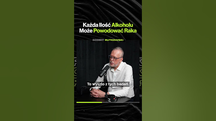 Każda Ilość Alkoholu Może Powodować Raka – ft. Robert Rutkowski