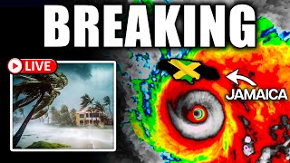 🔴NOW: Major Hurricane Melissa Getting Stronger - With LIVE Cameras