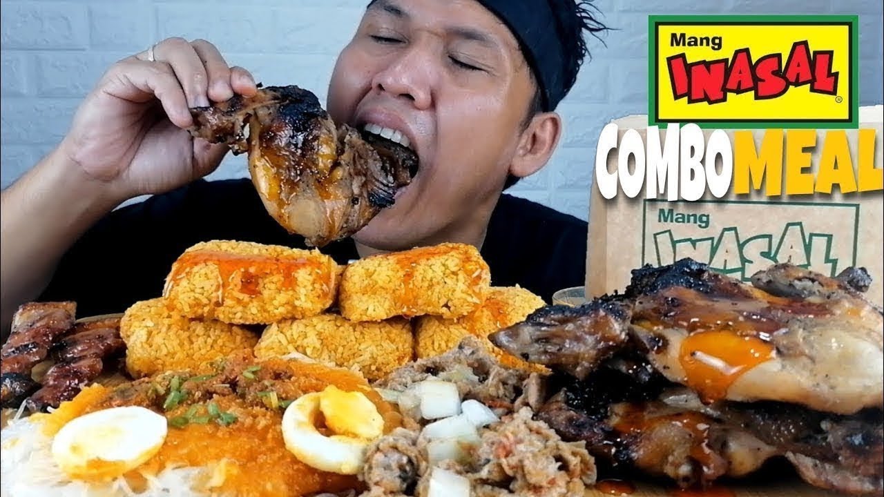 MANG INASAL COMBO MEAL Mukbang ASMR | Mukbang Philippines 