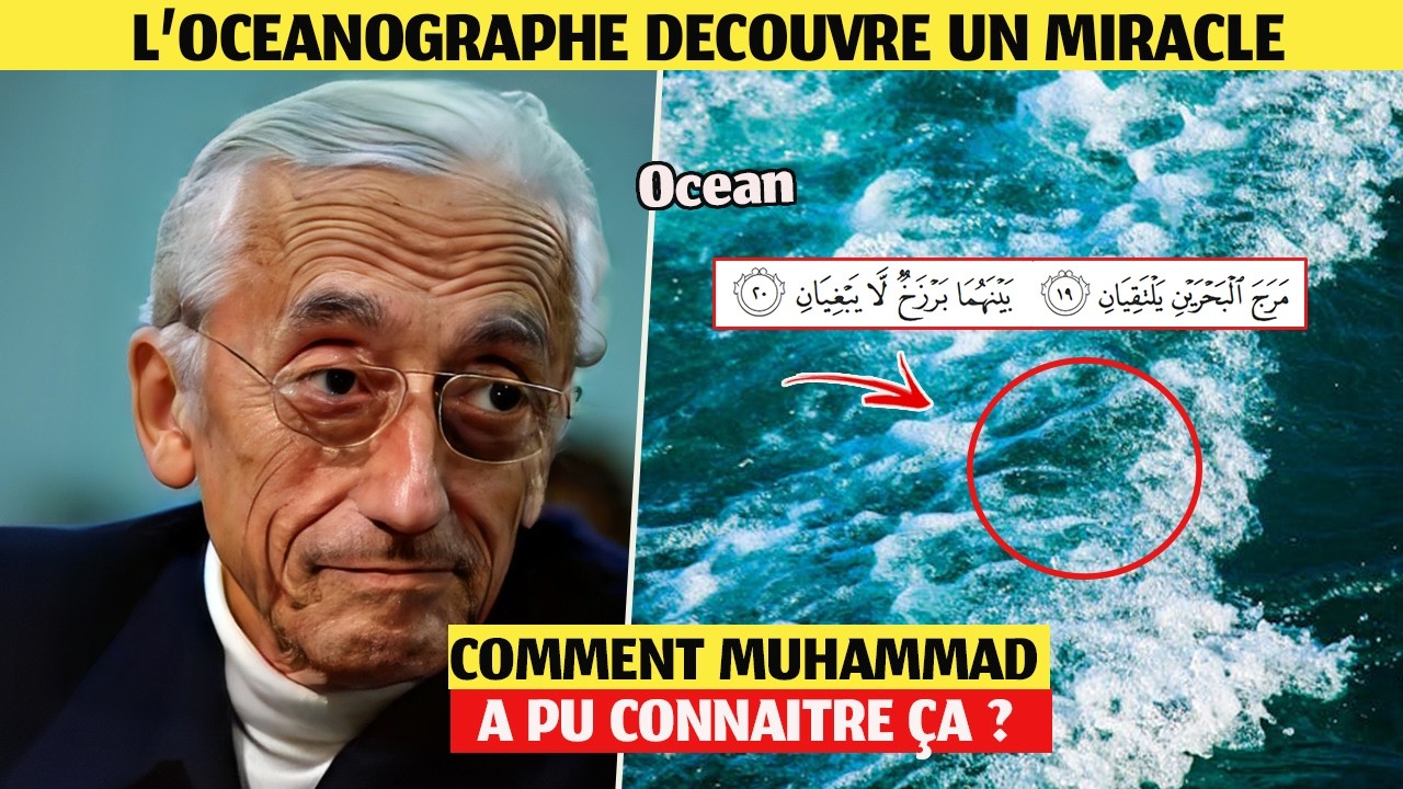 Cet océanographe français a découvert l’islam dans les profondeurs de la mer // Jacques Cousteau