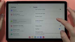 Samsung Galaxy Tab A9/A9+ Turn On/Off Taskbar #taba9