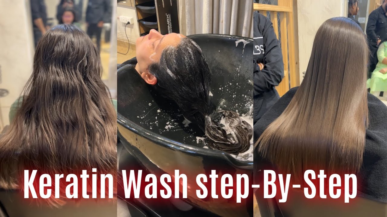 After Keratin Wash Step-By-Step || Kerasmooth Wash कैसे करे || Smoothing Wash आसानी से करे || wash