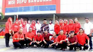 all karyawan 17 agustusan ala misi depo bangunan