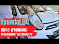 Hyundai i10 Birne / Lampe Wechseln - Scheinwerfer ausbauen | Anleitung | HD |