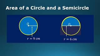 Area of a Circle and Semi Circle | Elementary Math | Grade 6
