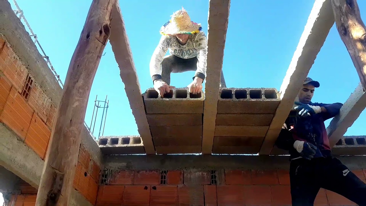 سقف البوترين والهوردي سهل سريع وقوي Butrine et plafond rose est facile, rapide et solide▶️15