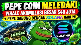 Download Lagu PEPE COIN MELEDAK! WHALE AKUMULASI BESAR $40 JUTA + PEPE GABUNG DENGAN SOLANA HARI INI Download Lagu PEPE COIN MELEDAK! WHALE AKUMULASI BESAR $40 JUTA + PEPE GABUNG DENGAN SOLANA HARI INI