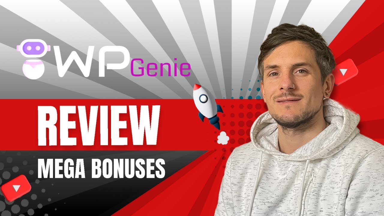 WP Genie Review + 4 Bonuses To Make It Work FASTER!