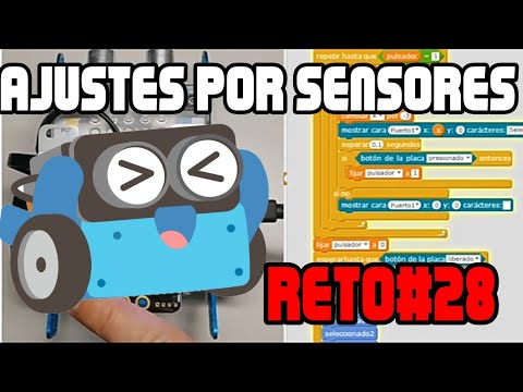 Reto 28 con mBot permitiendo ajustes de usuario por medio de sensores ...