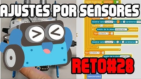 Reto 28 con mBot permitiendo ajustes de usuario por medio de sensores